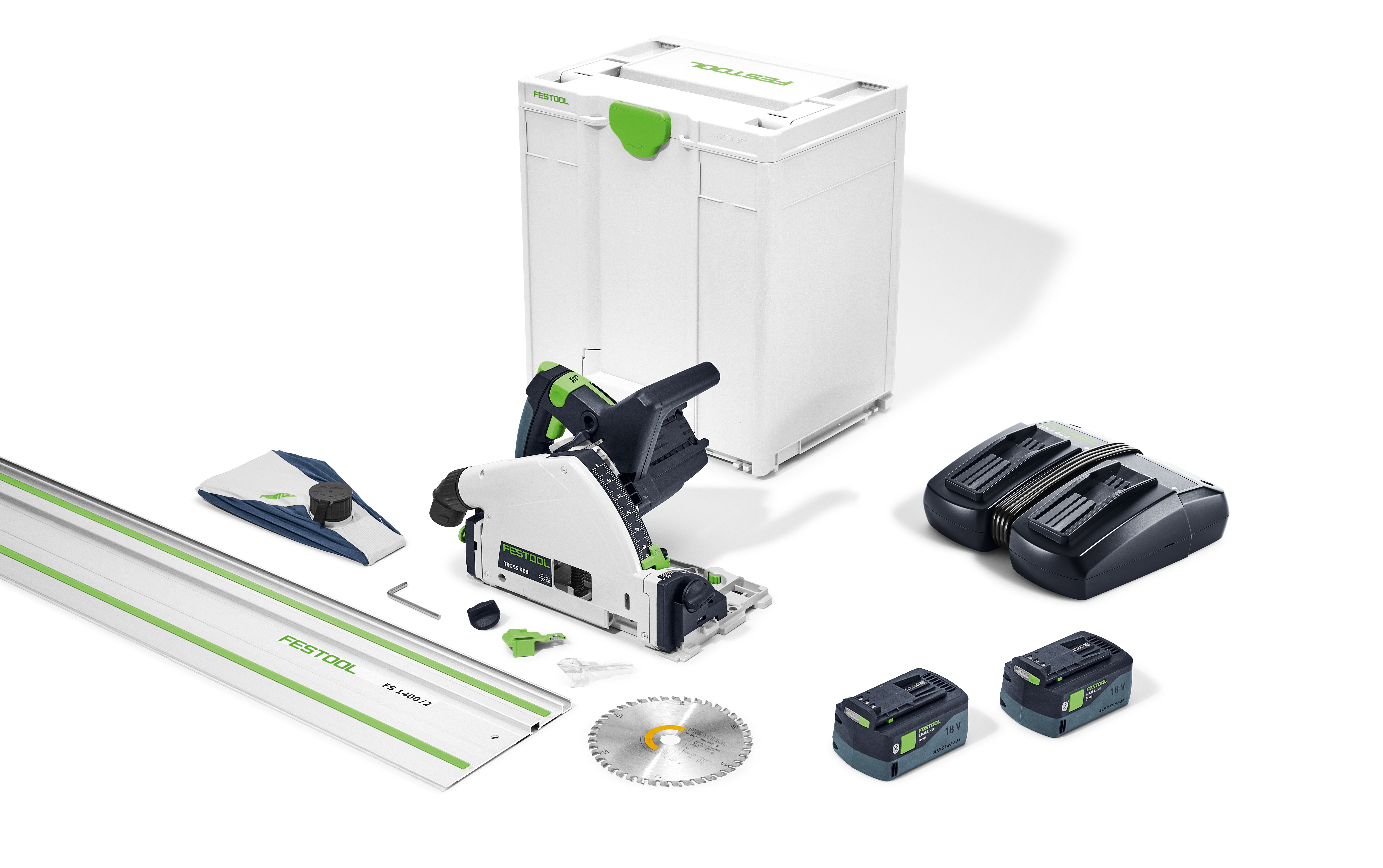 Festool Akku-Tauchsäge TSC 55 5,0 KEBI-Plus/XL-FS