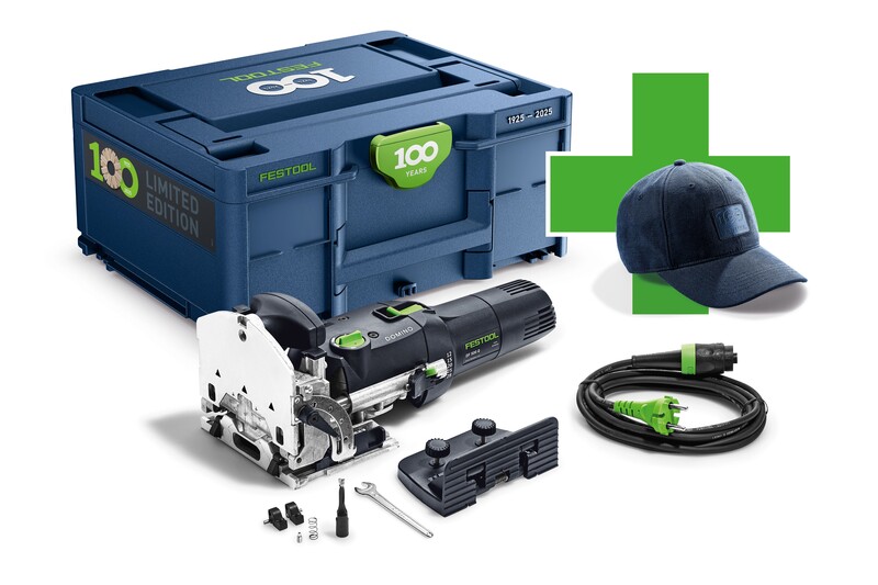 Festool 100 Jahre Dübelfräse DOMINO DF 500 Q-Plus