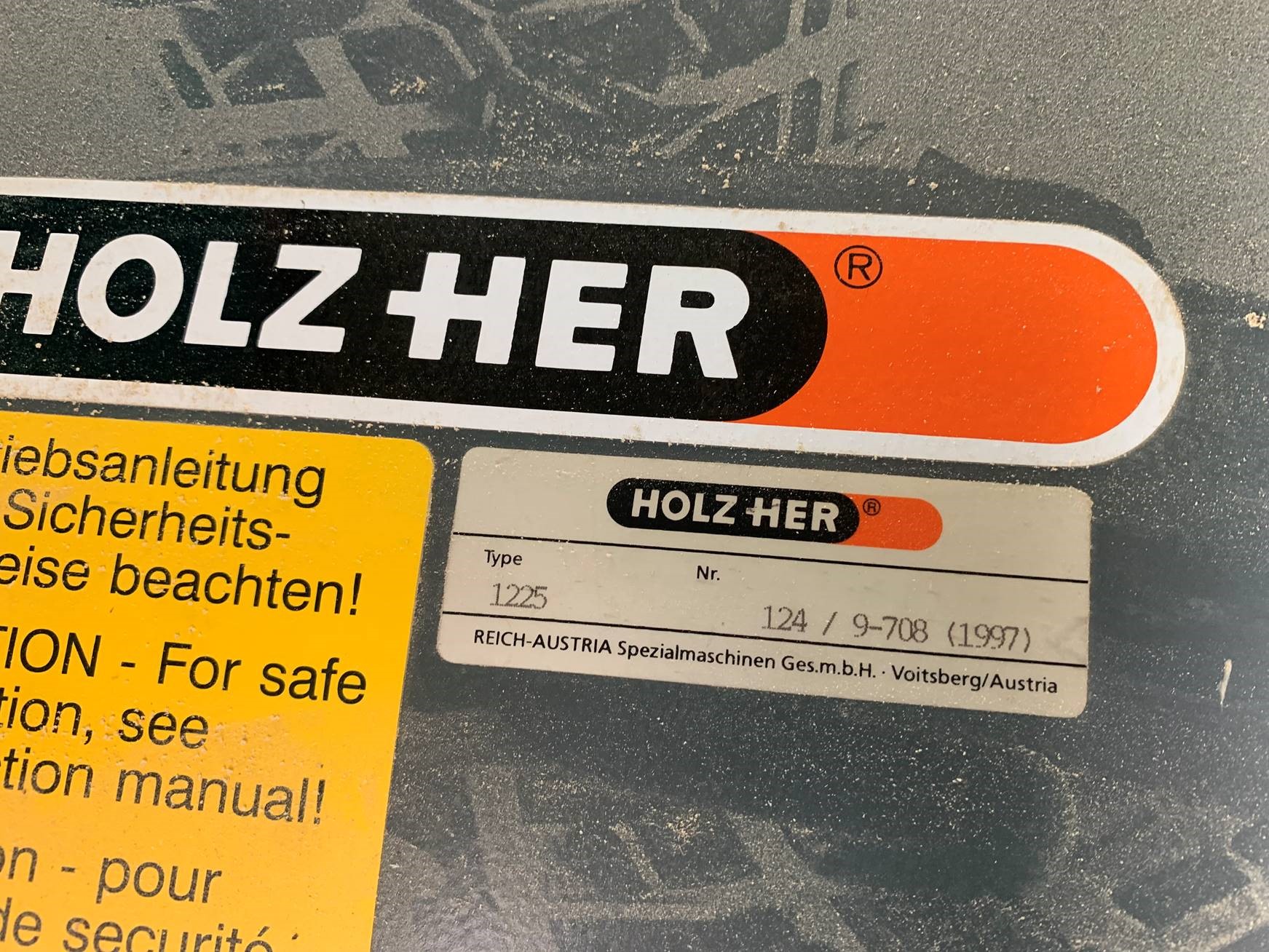 Holz Her 1225 Super Cut 1997
