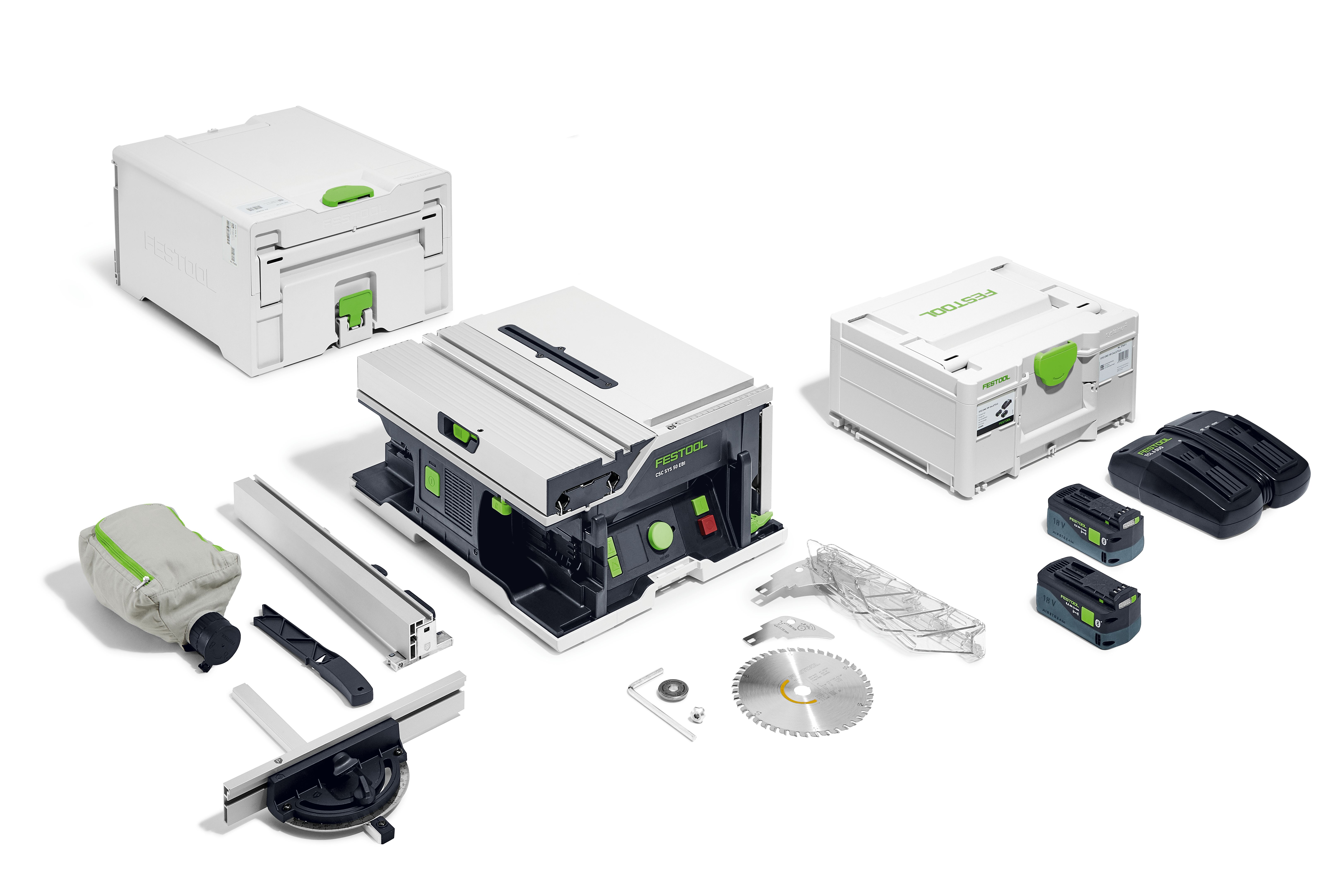 Festool Akku-Tischkreissäge CSC SYS 50 EBI-Plus