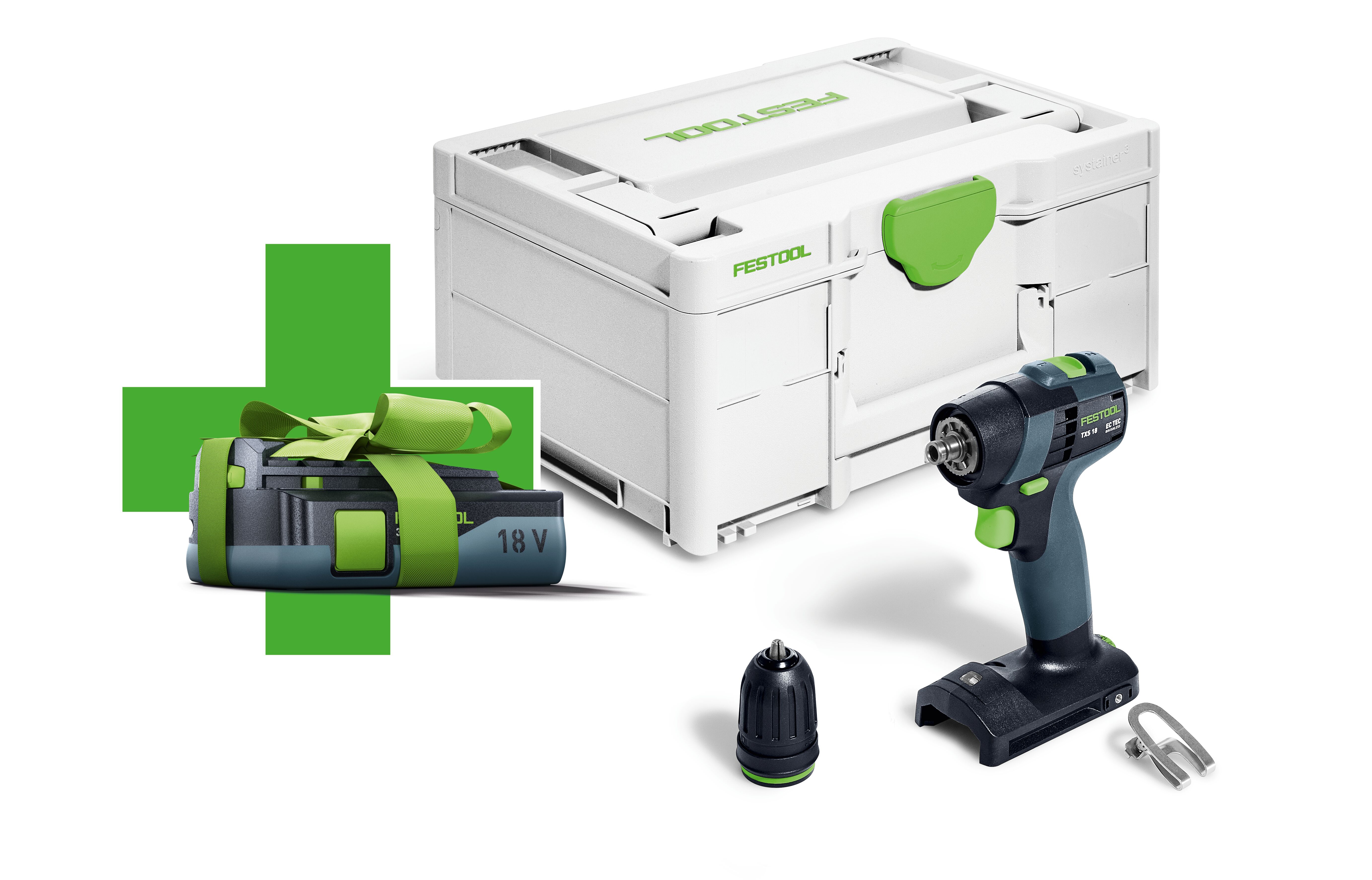 Festool Akku-Bohrschrauber TXS 18-Basic-3,0