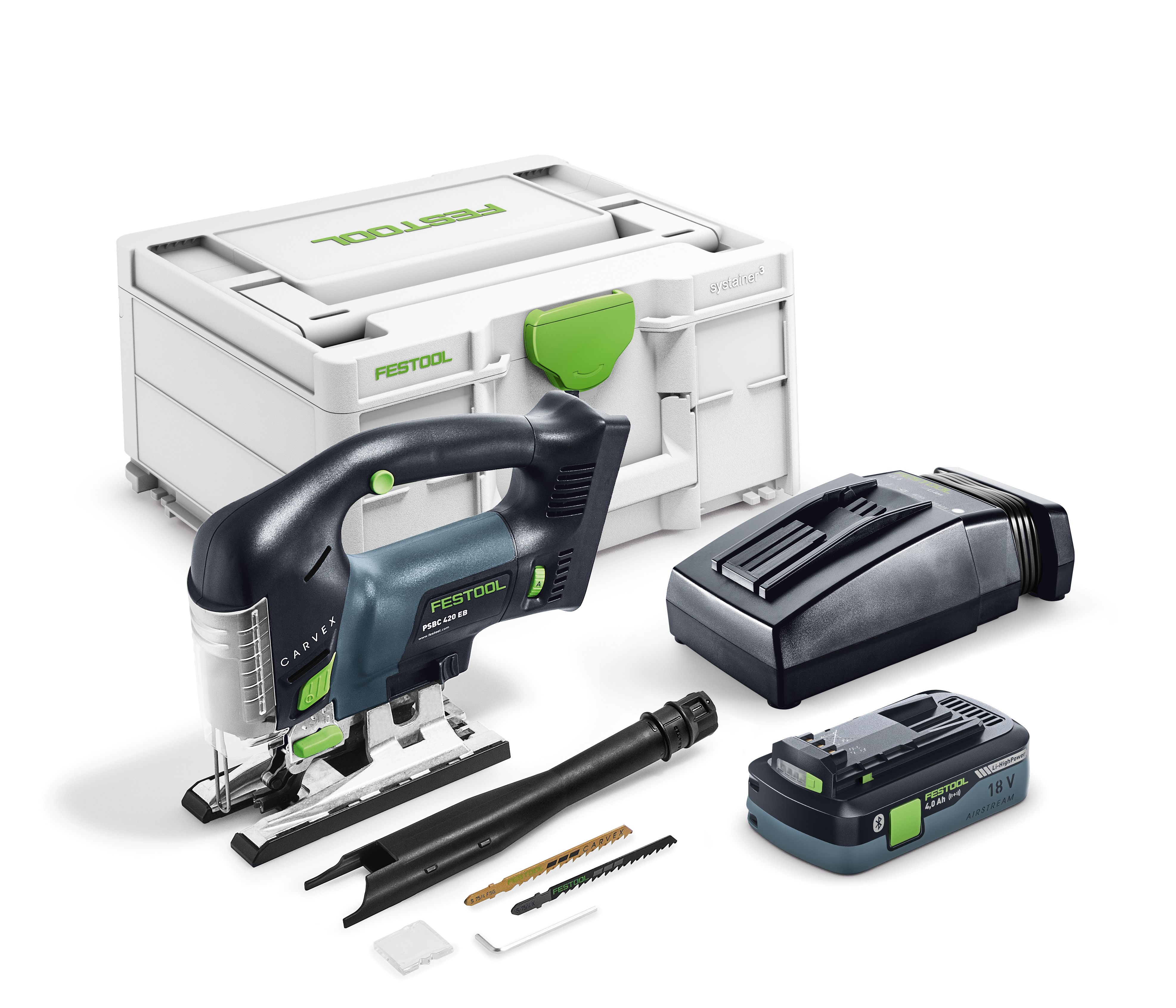 Festool Akku-Stichsäge PSBC 420 HPC 4,0 EBI-Plus