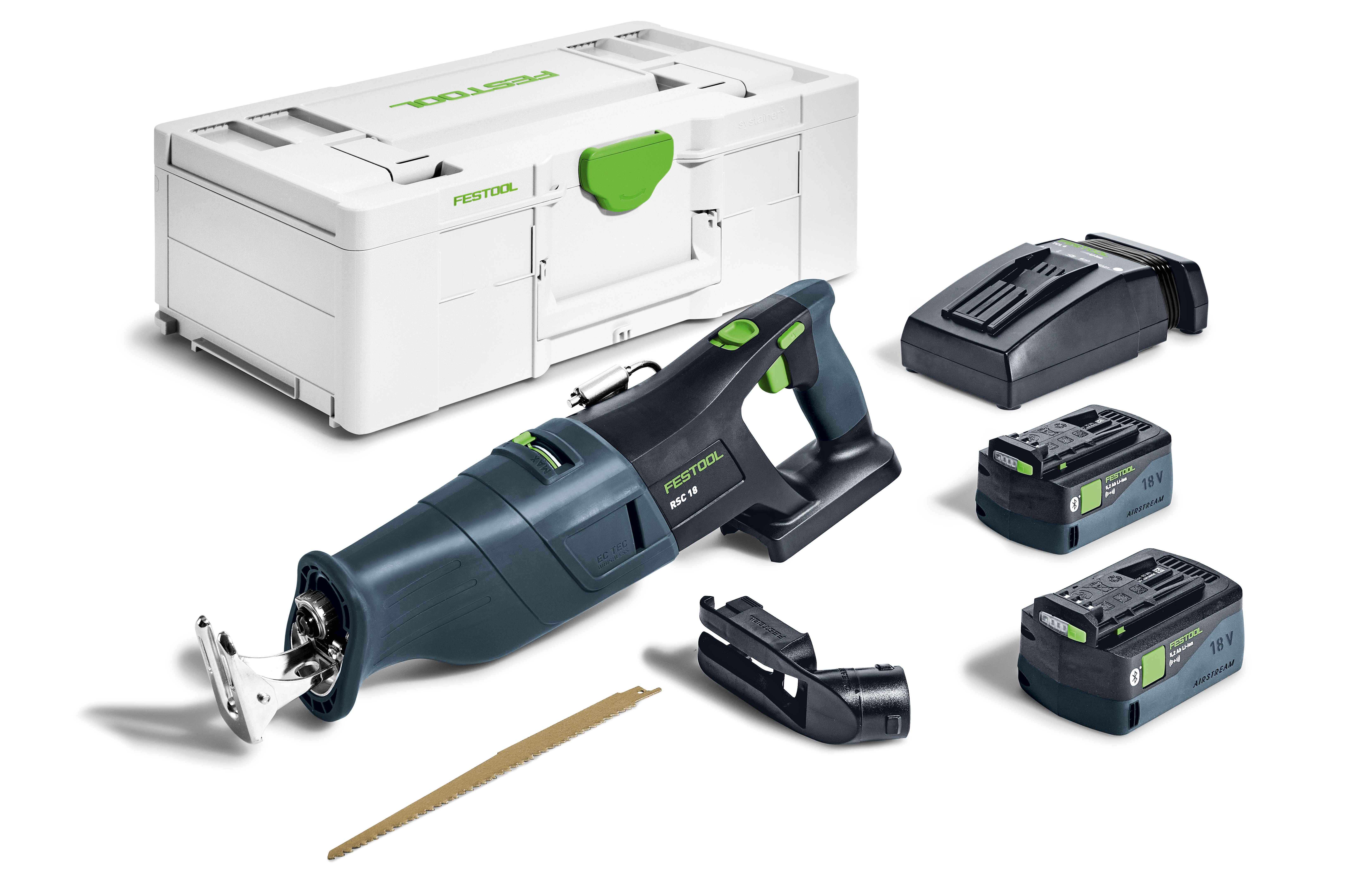 Festool Akku-Säbelsäge RSC 18 5,0 EB-Plus