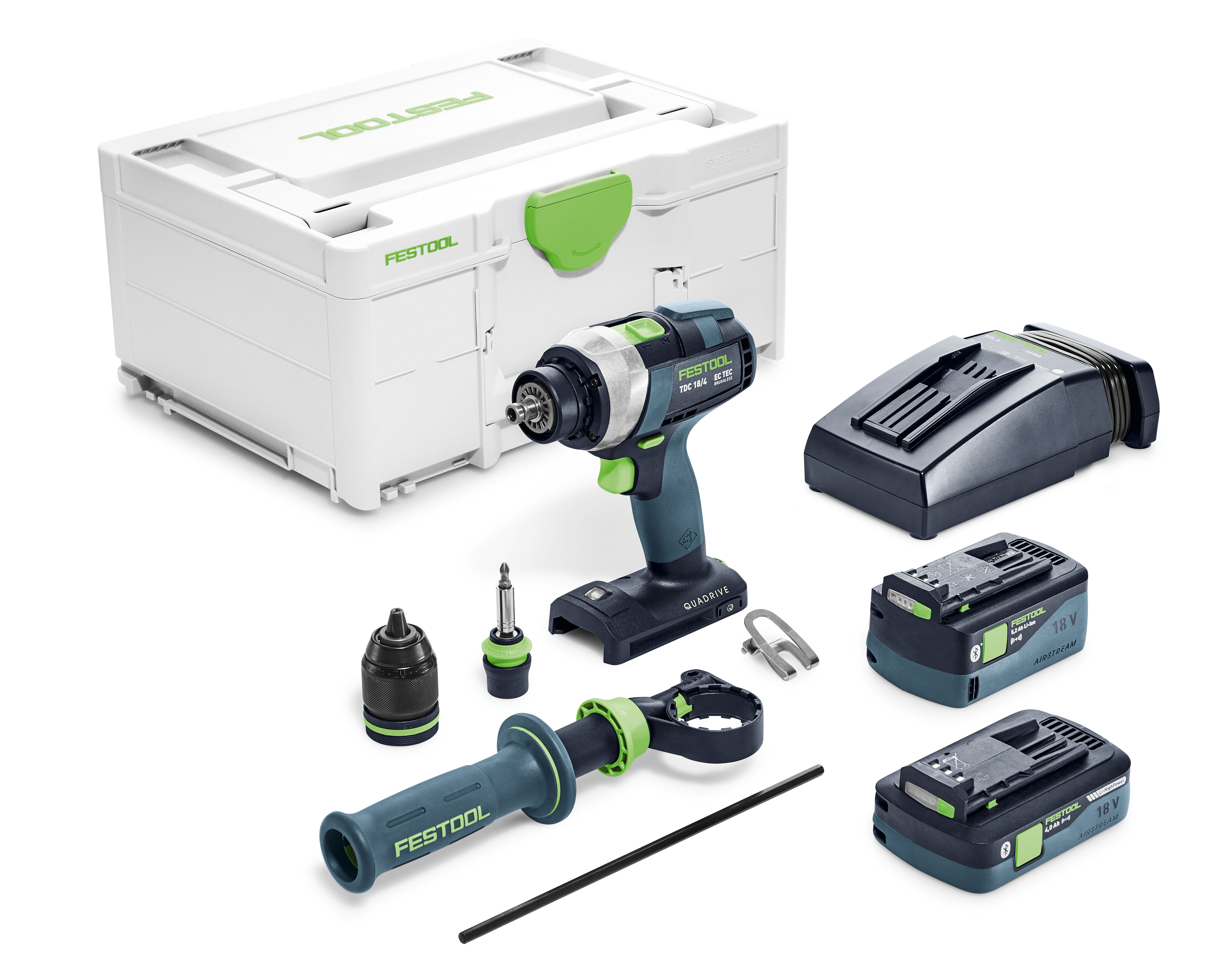 Festool Akku-Bohrschrauber TDC 18/4 5,2/4,0 I-Plus